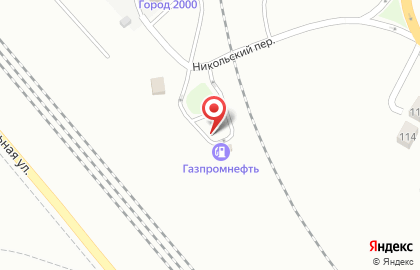 Автомойка Газпромнефть в Железнодорожном районе на карте