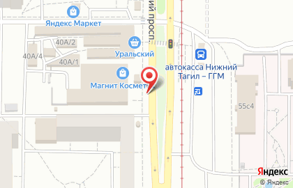 Киоск по продаже цветов на Уральском проспекте на карте