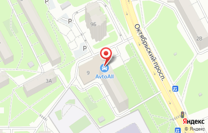 Магазин автозапчастей LADA Деталь на Октябрьском проспекте в Подольске на карте