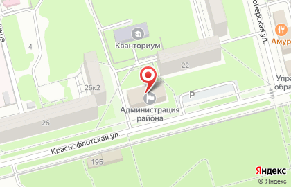Комсомольский районный совет ветеранов войны и труда на карте
