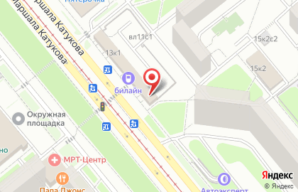 Пекарня For you! на улице Маршала Катукова на карте