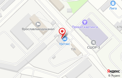 Автокомплекс За велодромом на карте