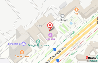 Сквозняк на Ново-Садовой улице на карте