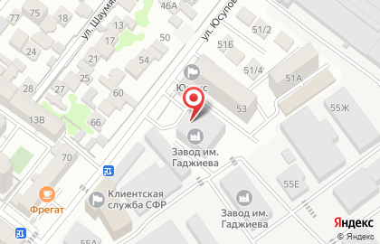 Многопрофильный инновационный колледж на карте