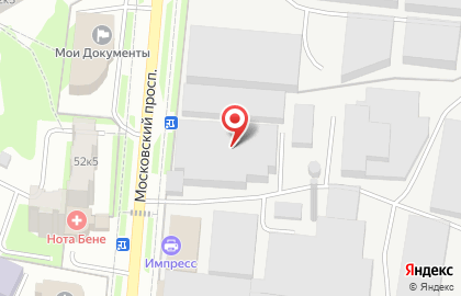 ОАО Югория на Московском проспекте на карте