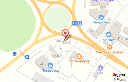 Киоск по продаже шаурмы в Туле на карте