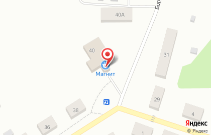 Хозяйственный магазин Домовенок на Боровой улице на карте