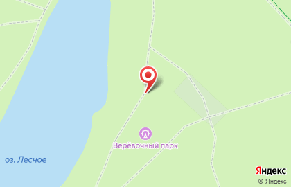 Веревочный парк На высоте на Прибрежной улице на карте