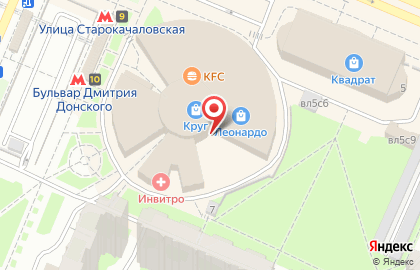 Кафе-пирогов Штолле на бульваре Дмитрия Донского на карте