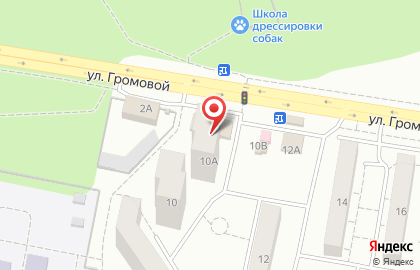 Супермаркет Пеликан на улице Громовой на карте