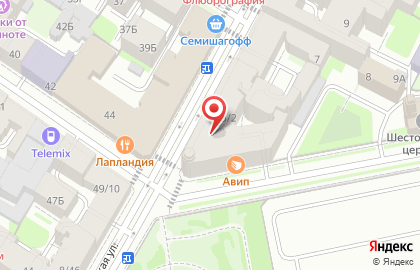 Юридическое бюро А2 в Петроградском районе на карте