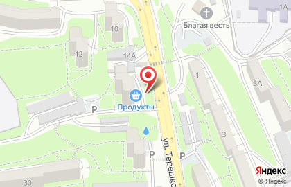 Торговый павильон хлебобулочных и кондитерских изделий в Первомайском районе на карте