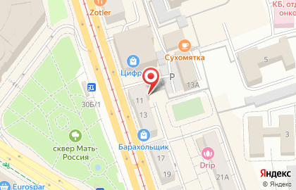 Альбион в Ленинском на карте