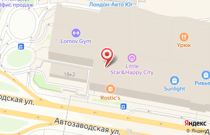 Автомат по продаже кофе Formula Coffee на Автозаводской улице на карте