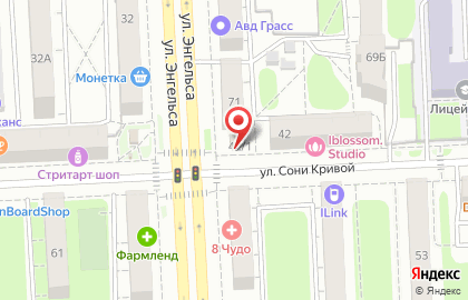 Фирменный магазин Чебаркульская птица в Центральном районе на карте