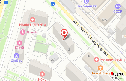 Адвокатский кабинет Велькова Руслана Артуровича на улице Маршала Полубоярова на карте