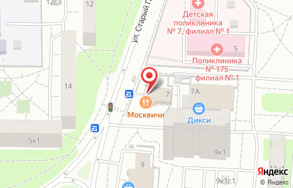 Ресторанный комплекс Новый Свет на улице Старый Гай на карте