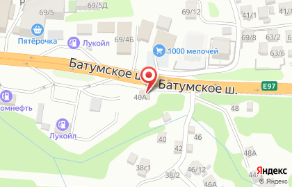 Магазин фруктов Новомихайловские яблоки на карте