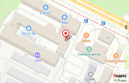 Интернет-магазин сантехники Торговый дом Европа на Верх-Исетском бульваре на карте