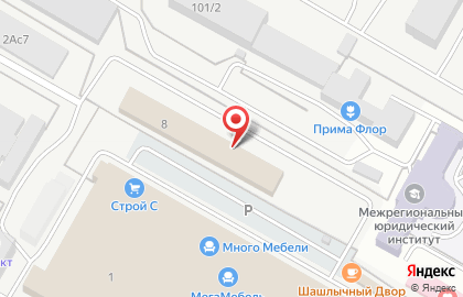 Мебель по вашим размерам на Гвардейской улице на карте