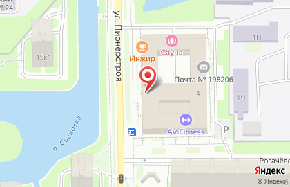 Аптека ЛенОблФарм в Красносельском районе на карте