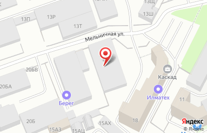 Торговая компания Берег на площади Александра Невского I на карте