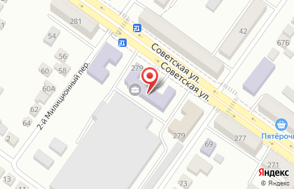 Компания Эвотор на Советской улице в Шахтах на карте