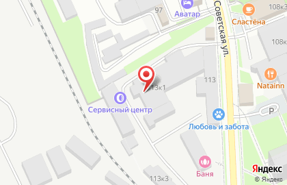 Автосервис в Пскове на карте