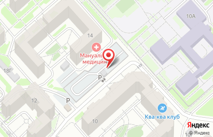 Автостоянка в Красноярске на карте
