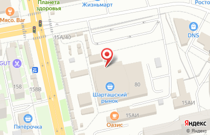 Банкомат СКБ-банк в Октябрьском районе на карте