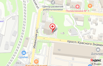 Страховая компания Альянс на проспекте Красного Знамени на карте