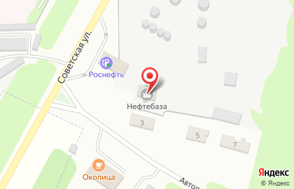 СТО ТНК на Автодорожной улице на карте