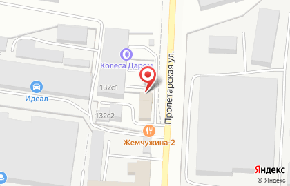 Автокомплекс Автопокрас на Пролетарской улице на карте