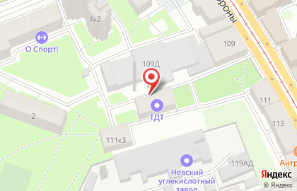 Интернет-гипермаркет Авто-Транс на проспекте Обуховской Обороны на карте