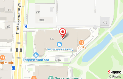 Банкомат, АКБ Абсолют Банк, ОАО, Южная часть на Потёмкинской улице на карте