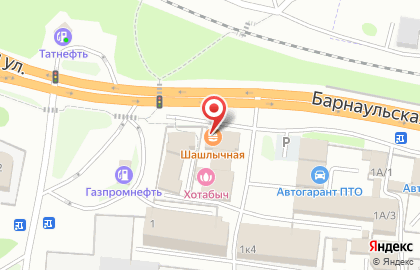 Шиномонтажная мастерская на Промышленной улице на карте