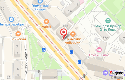 Кофейня TT Coffee в Калининграде на карте