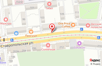 Империя праздников на Ставропольской улице на карте
