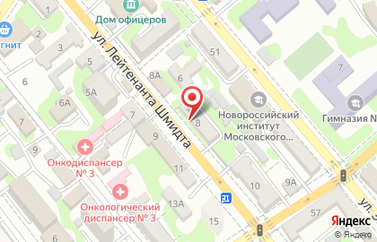 Агентство недвижимости Новация на улице Лейтенанта Шмидта на карте