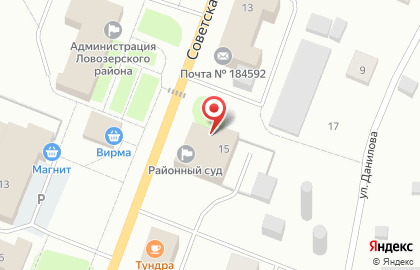 Магазин Вуэссь на Советской улице на карте