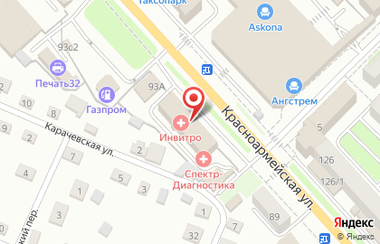 Геокомплекс на Красноармейской улице на карте