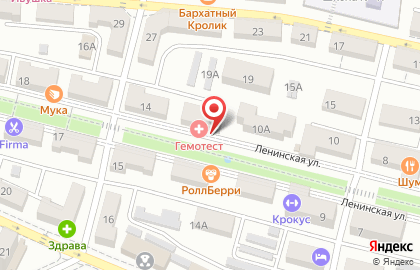 Ювелирный магазин Аметист на Ленинской улице на карте