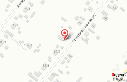 Агентство ритуальных услуг на Производственной улице на карте