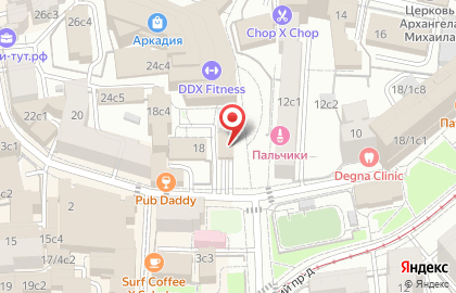 Автомойка в Москве на карте