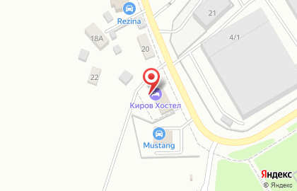 Киров Hostel на карте