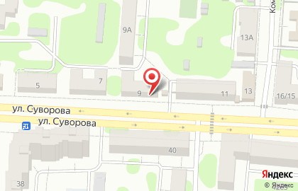 Магазин Мясной в Иваново на карте