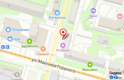 Магазин кондитерских изделий на Демидовской улице на карте