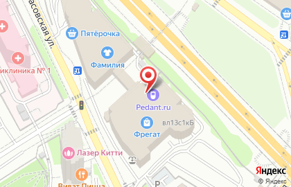 Универсам Fix Price на Олимпийском проспекте в Мытищах на карте
