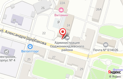 Комиссия по делам несовершеннолетних и защите их прав в Орджоникидзевском районе на карте