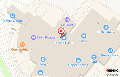 Сеть офф-прайс магазинов Familia в Чкаловском районе на карте